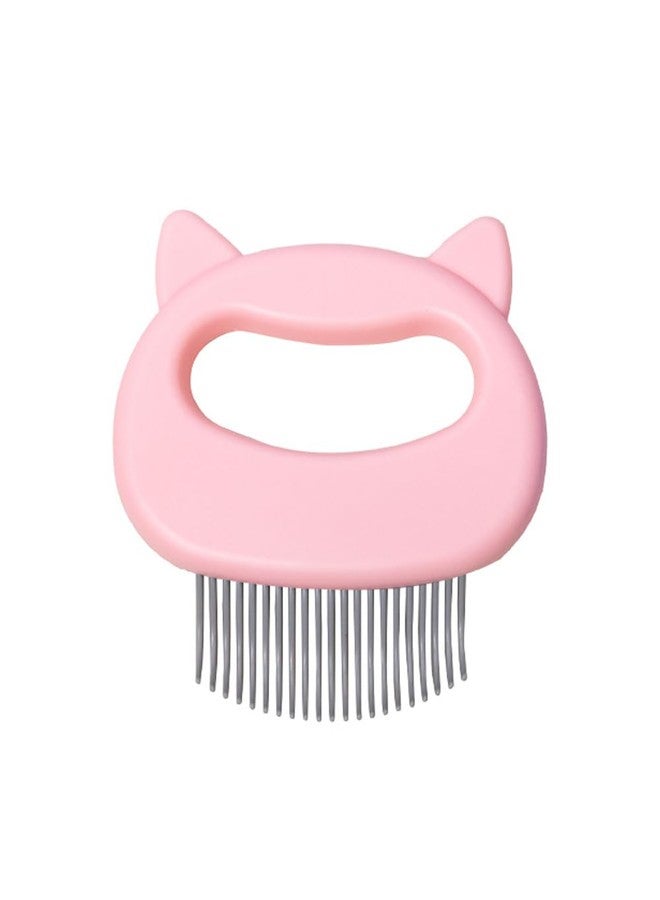 luvilly1 Pack Pink Cat Comb,Dematting Tool for Cat Dog Puppy Rabbit/Animal Lovers - Image 1